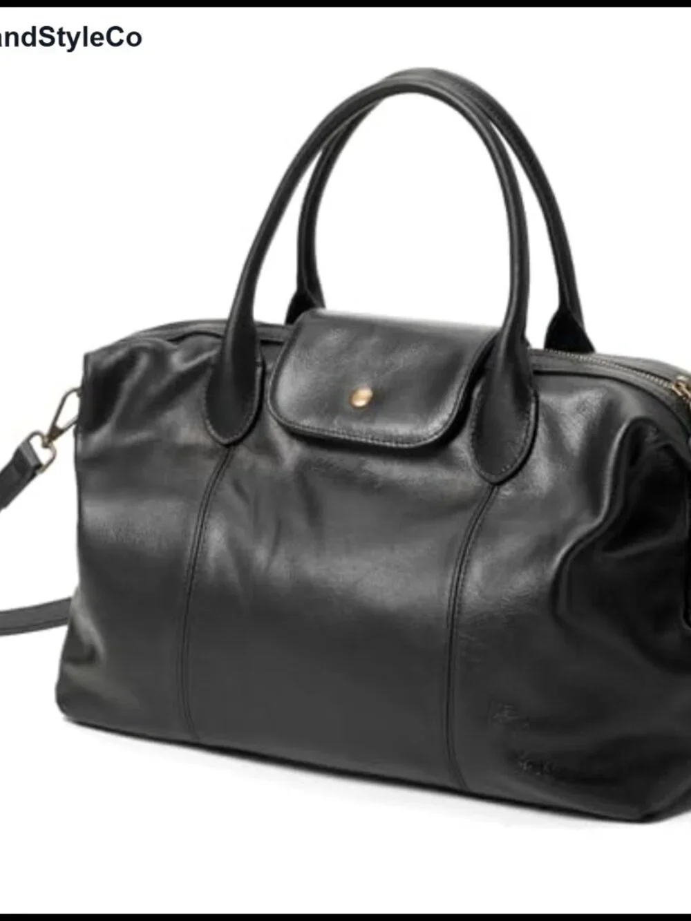 Vintage Genuine Leather Satchel Tote for Women Large Shoulder Crossbody Bag